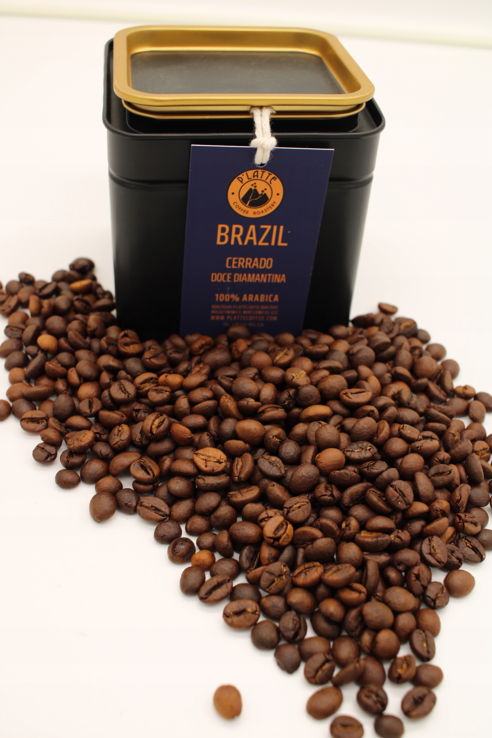 Levně Káva Brazil Santos Cerrado Doce Diamantina 0,25 kg