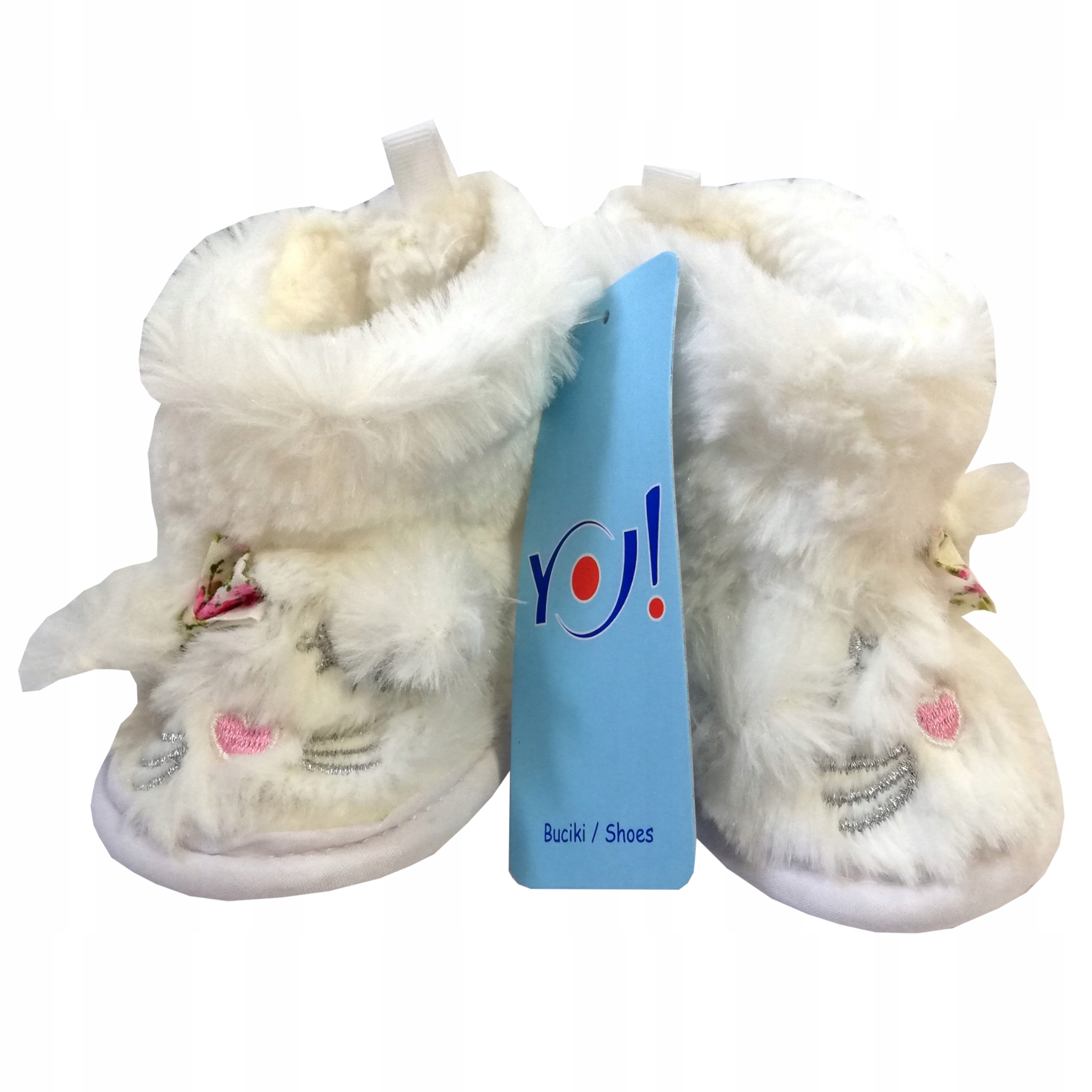 Kozaczki niemowlęce 0-6 m kudłate niechodki YO!