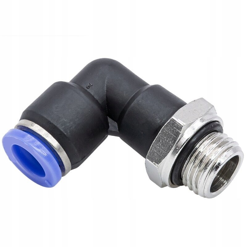 

Złączka Wtykowa Kątowa 6 mm 1/8" Gz O-ring