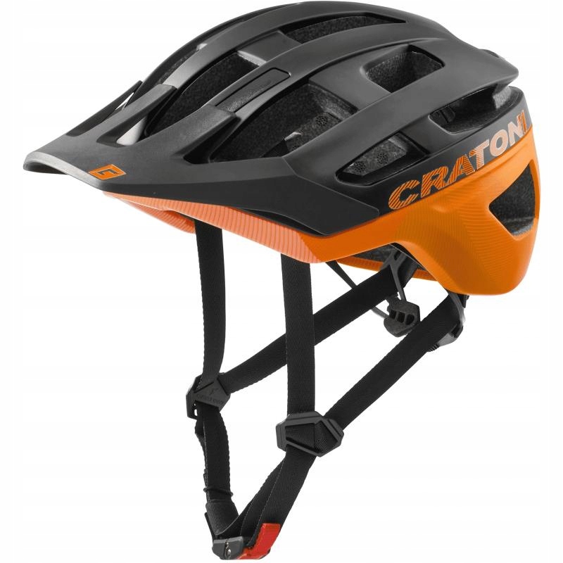Cratoni Přilba AllRace černo-oranžová mat 2021 S-m (52-57 cm)