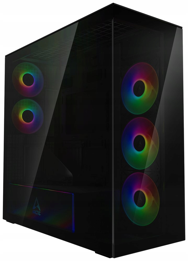 Arctic skříň Xtender E-atx 2x120mm Argb fan 2xUSB Usb-c vertical