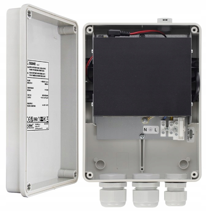 Switch w obudowie hermetycznej Pulsar SG64H 4xPoE