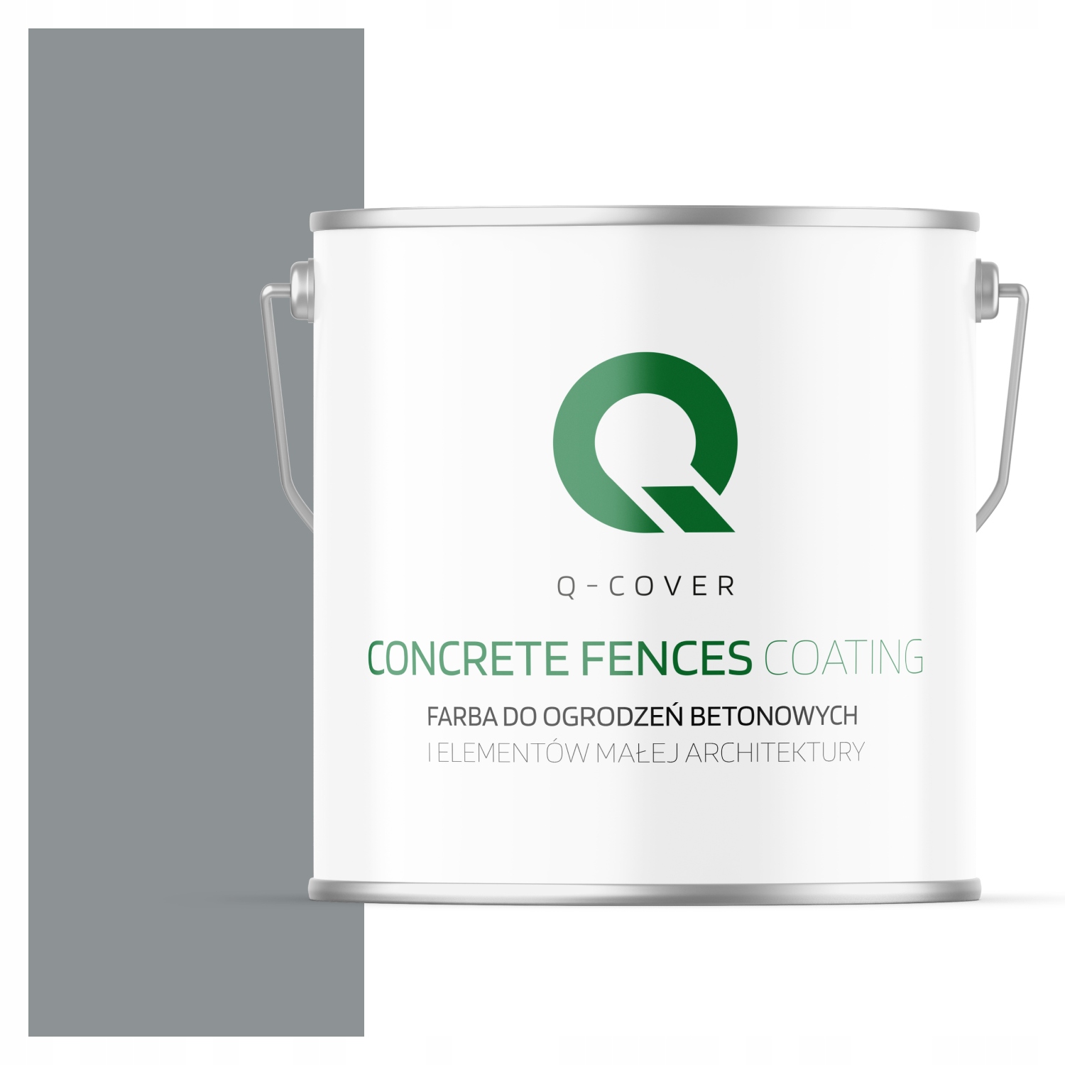Farba Na Maľovanie Plotov A Betónových Kvetináčov Farba Šedá Ral 7045 5 L