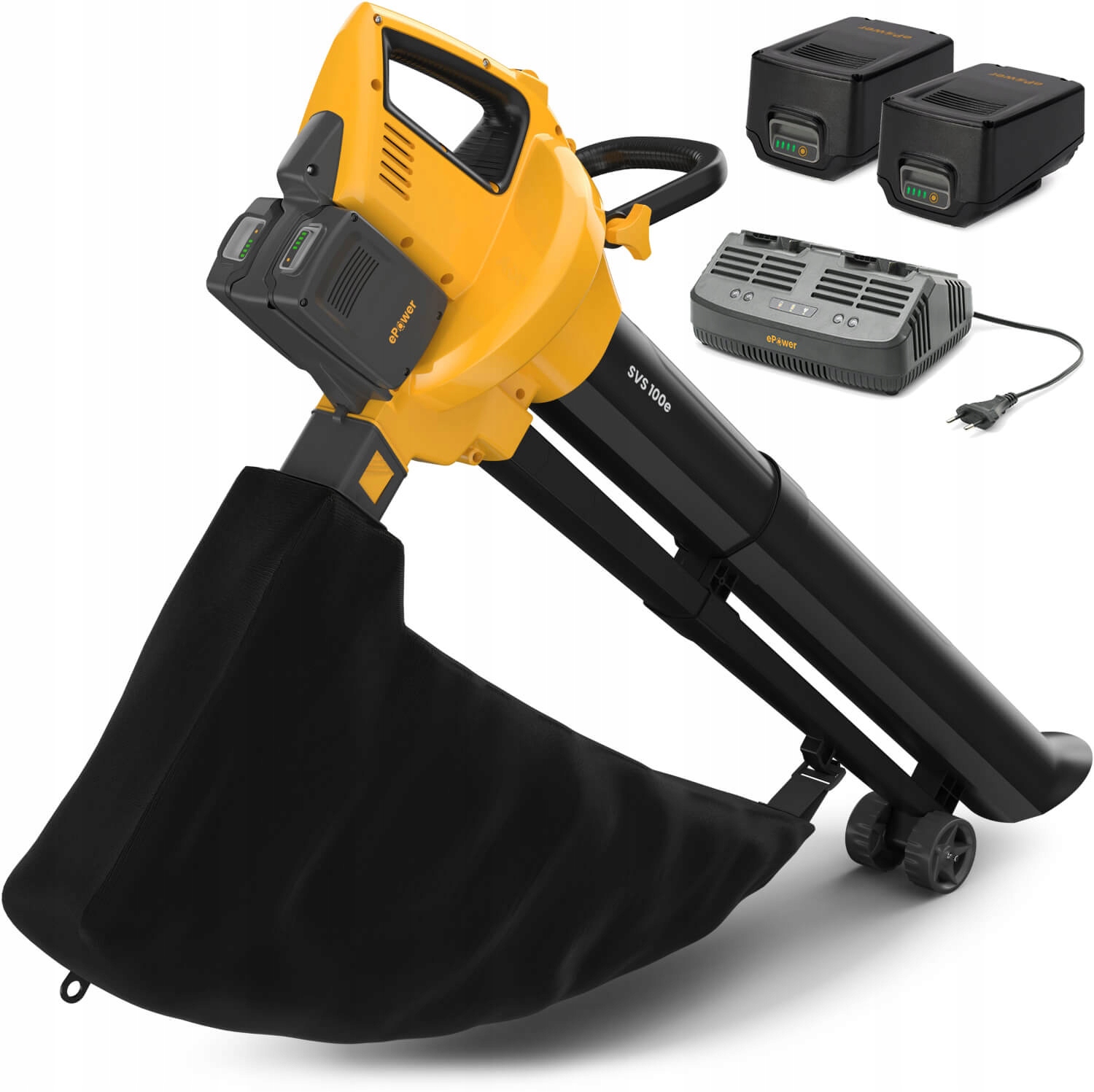 Stiga Akumulátorový vysávač Svs 100E Sada 2x 4Ah 600 W 2v1