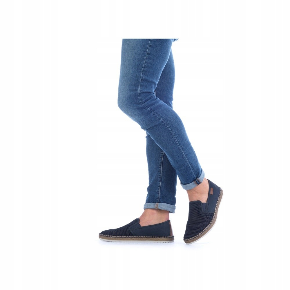 Pánské textilní mokasíny Rieker vel 43