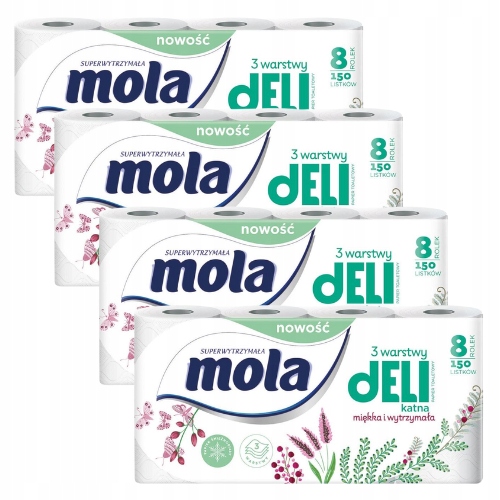 Papier toaletowy i ręcznik papierowy MOLA PAKIET Kod producenta 801340