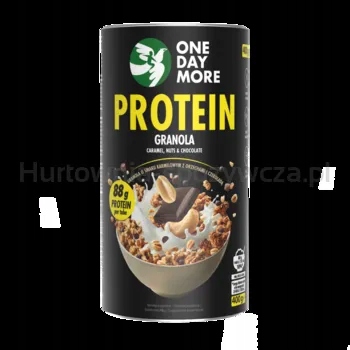 Levně OneDayMore Proteinová granola s karamelovou příchutí a ořechy