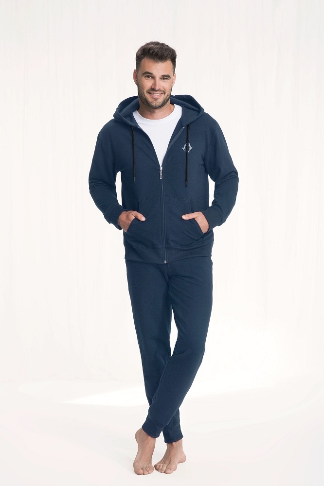 Teplákovka Pánský Luna 890/XXXL Tmavě Modrý 3XL