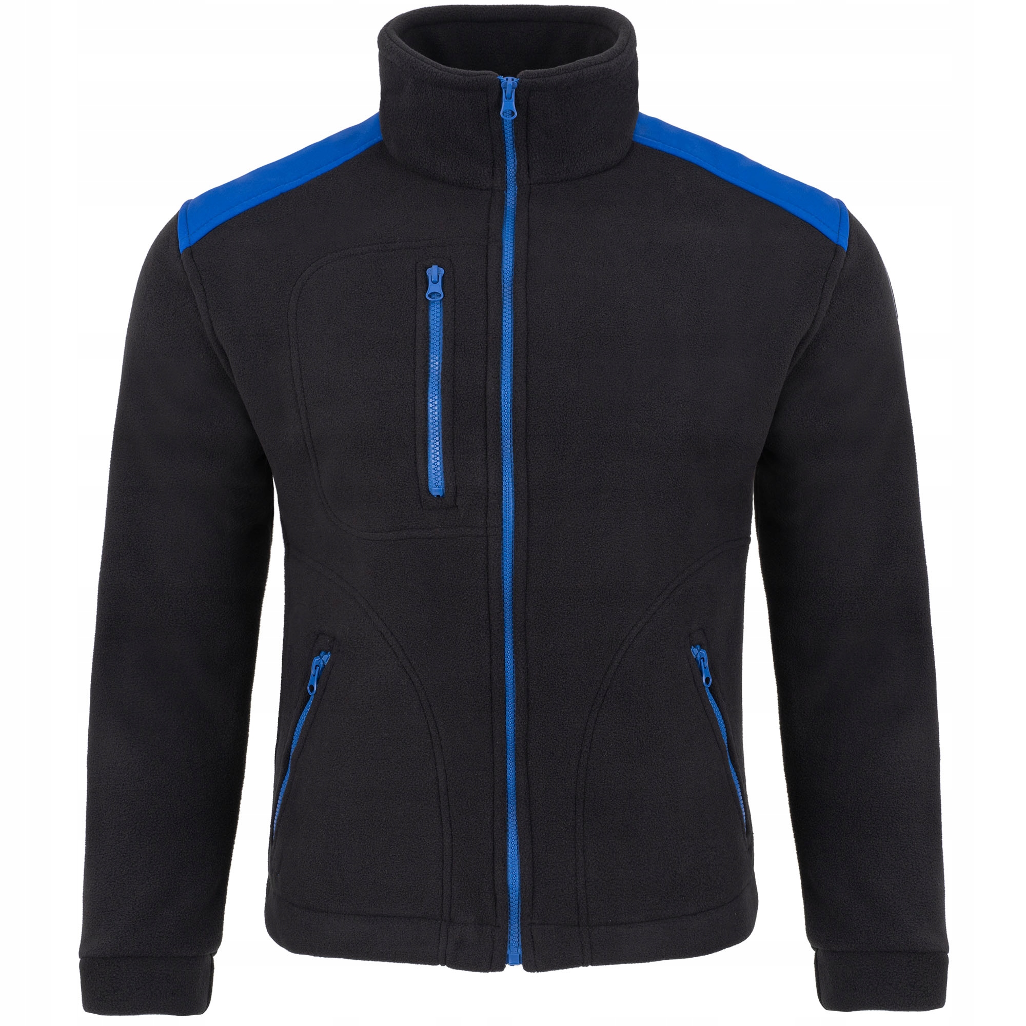 

Bluza polar XXL Męski 340g Gruba Black/Blue
