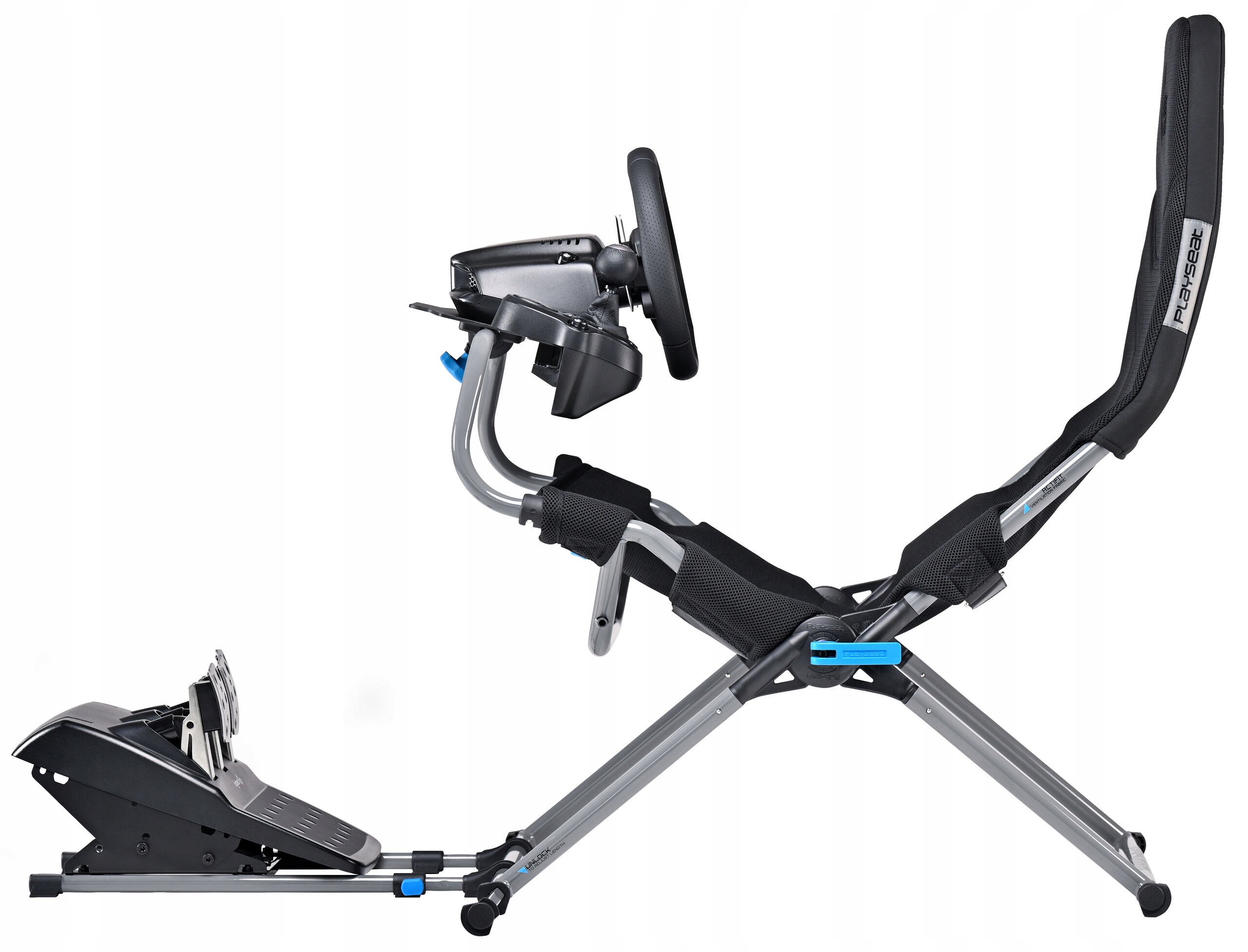 Крісло PLAYSEAT Challenge X Logitech G Edition Blk, ширина 60 см