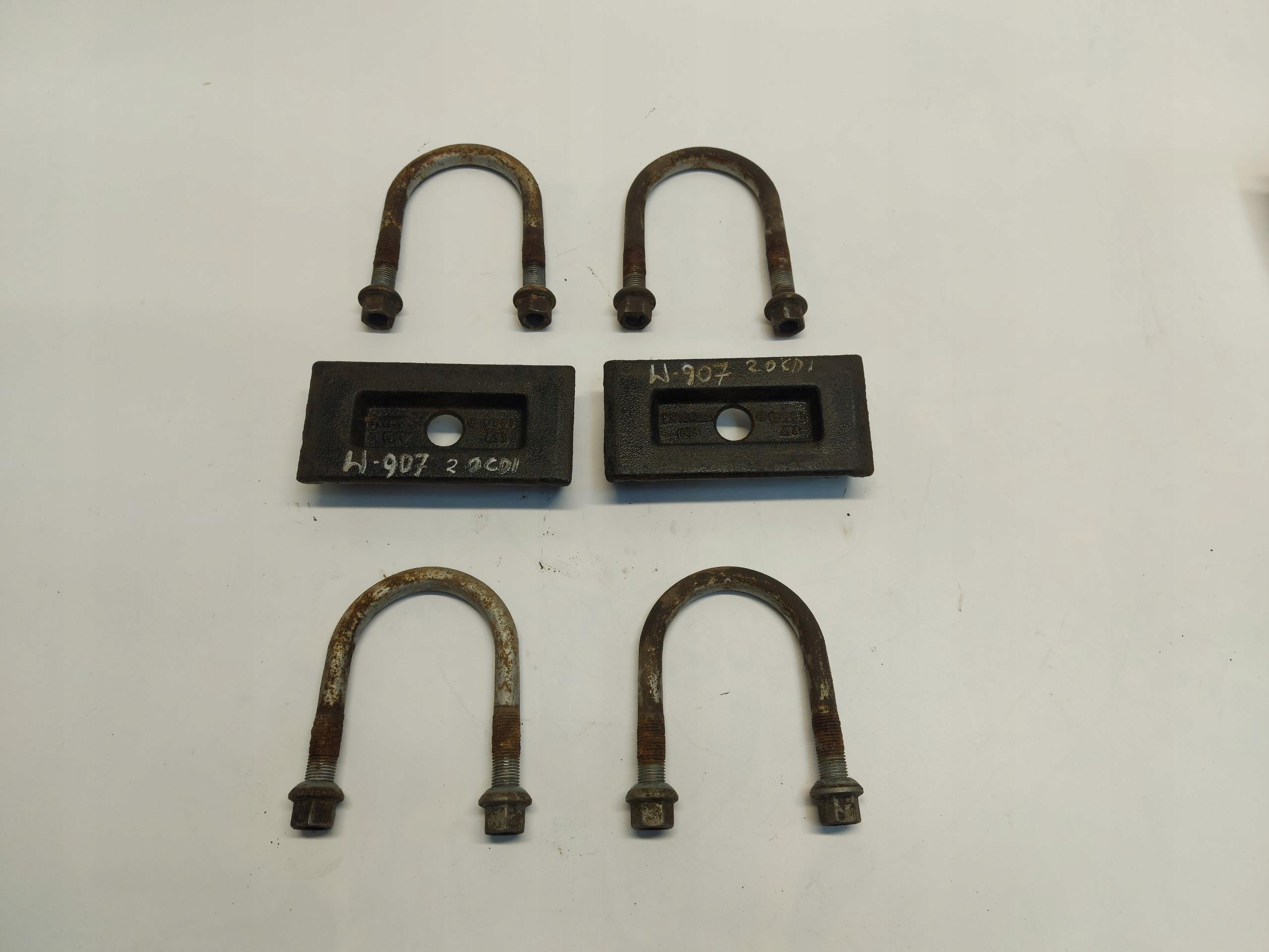 MERCEDES Sprinter W907 Support plaque resora cybant komplet A9063250254