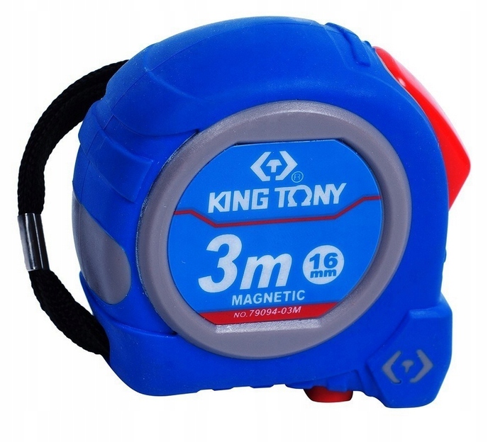 

Miara Zwijana 3m Miarka Metrówka King Tony Magnes