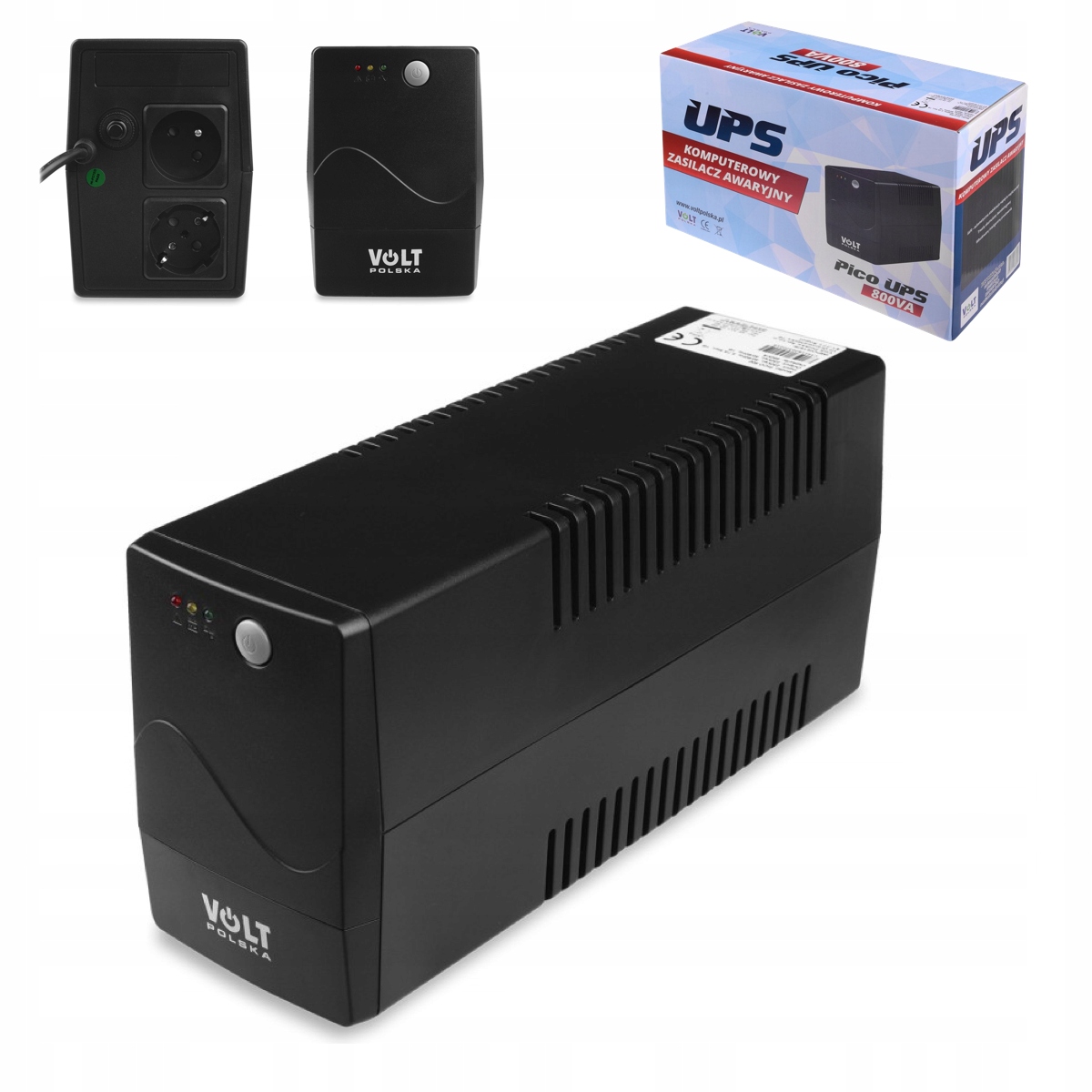 Zasilacz Awaryjny Ups 850/480W 9Ah Pico Aku 230V