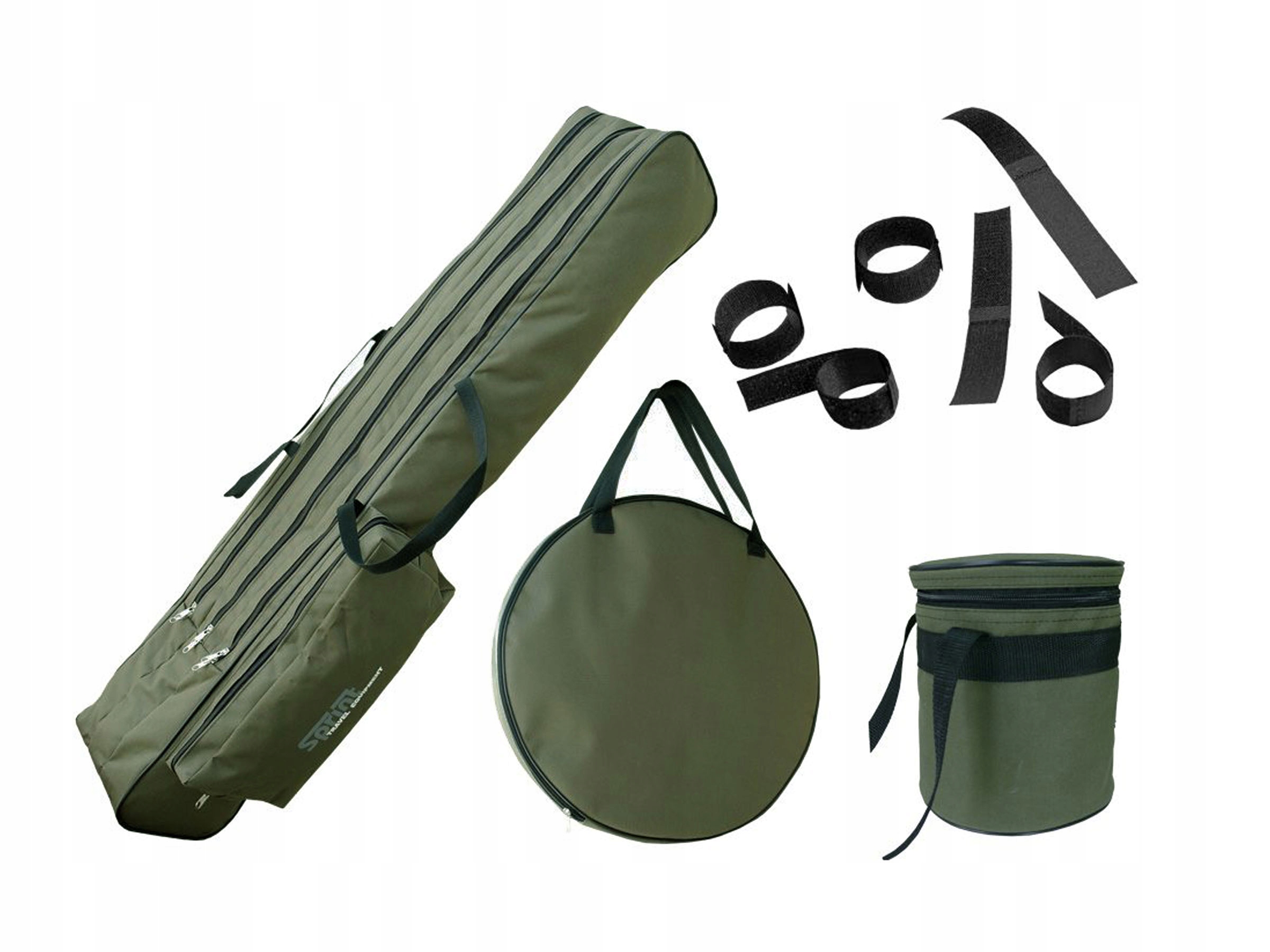 3 Komory 190cm Pokrowiec Na Wędki 10 gratisów