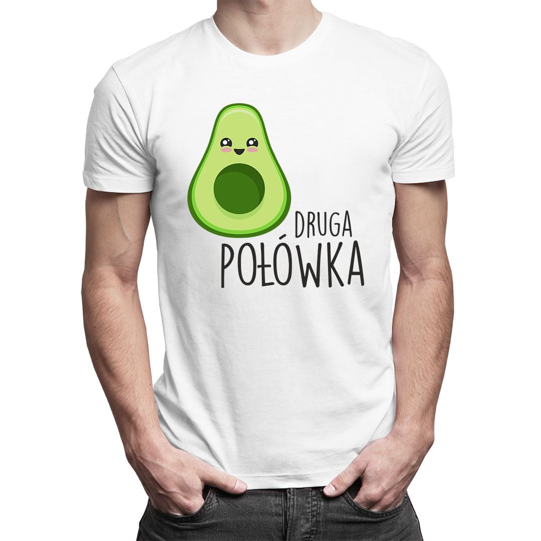 

Druga połówka prezent koszulka dla chłopaka