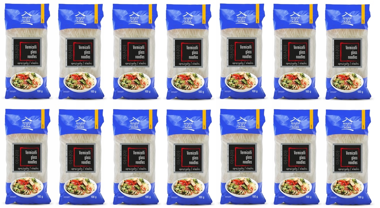 Levně 16 x 100 g House Of Asia těstoviny vermicelli skleněné Kartonové