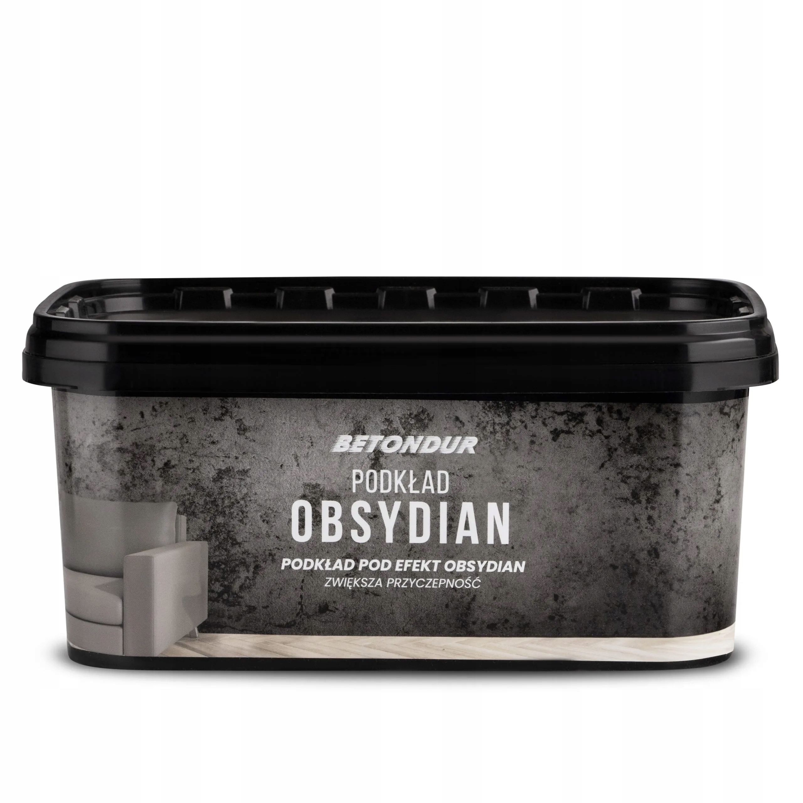 Betondur Podložka pod nástěnné dekorace Obsydian Beton Objem 2,5 l