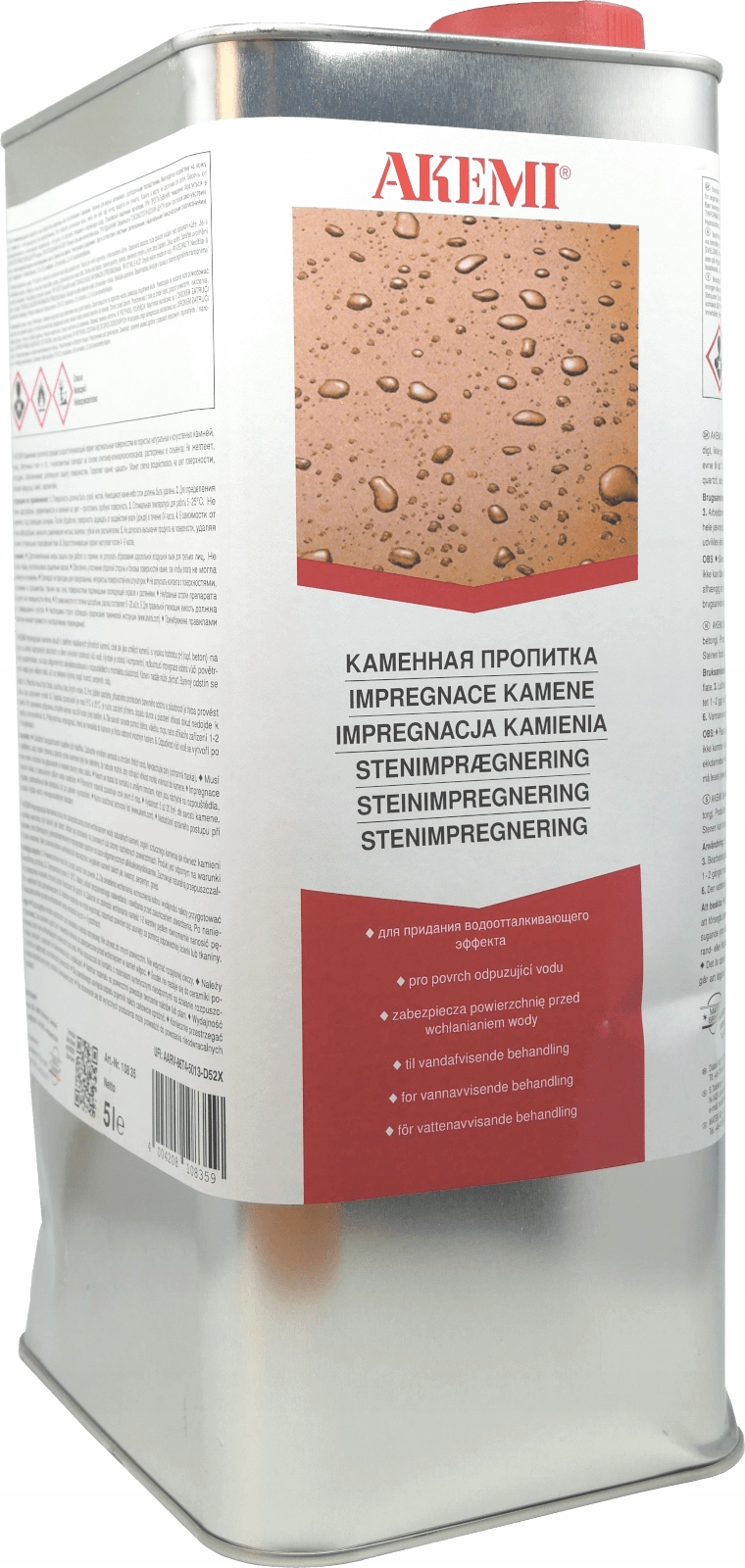

Akemi Impregnat Do Kamienia Stein-impragnierung 5L