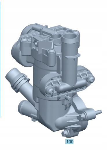Termostat Mercedes OM264 A2642003901