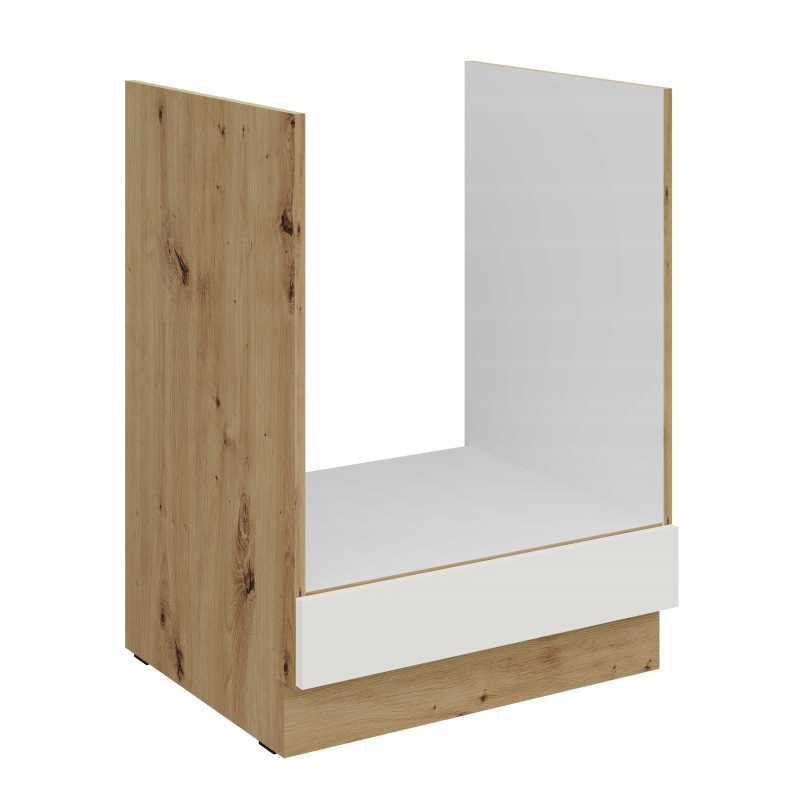 Kuchyňská skříňka 60 Modulo pod troubu bílá Afm dub artisan spodní