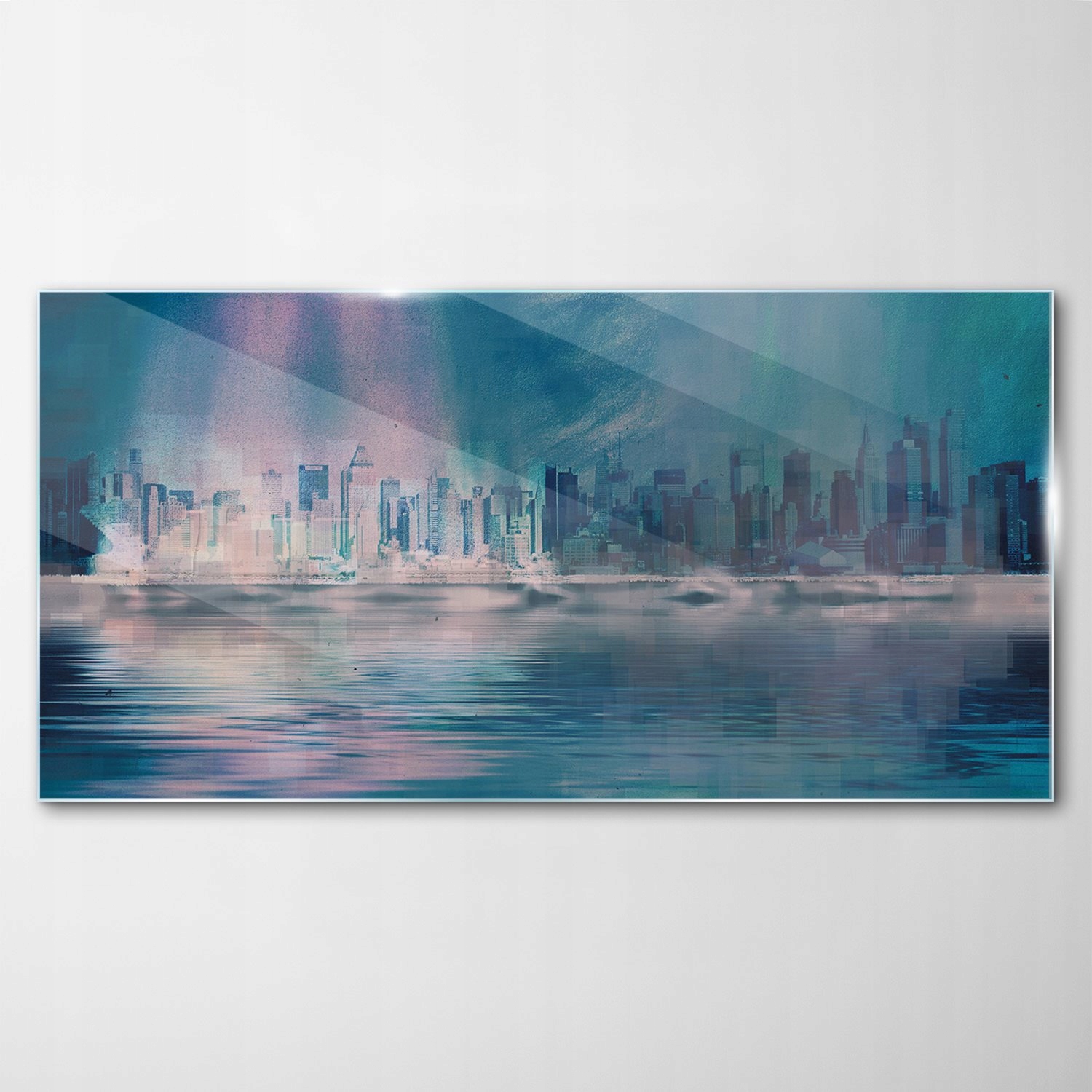 Tvrdený sklenený obraz Mesto New York 140x70