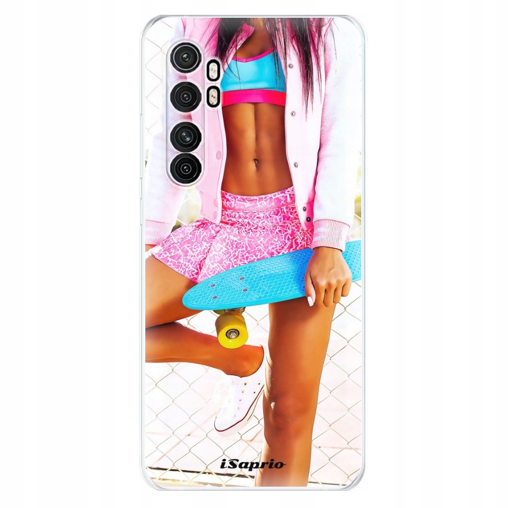 Silikonowe etui iSaprio Skate girl 01 do Xiaomi Mi Note 10 Lite