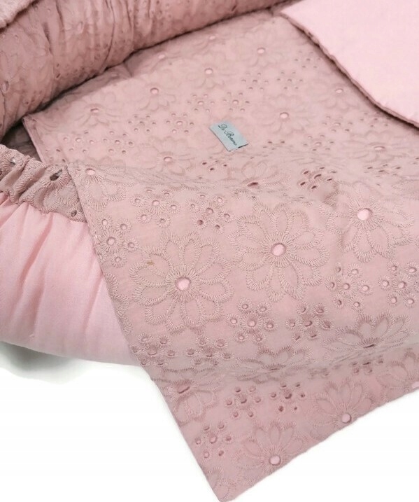 Kokon niemowlęcy haftowany 3 el. DE-BORENO zestaw Marka De-Boreno