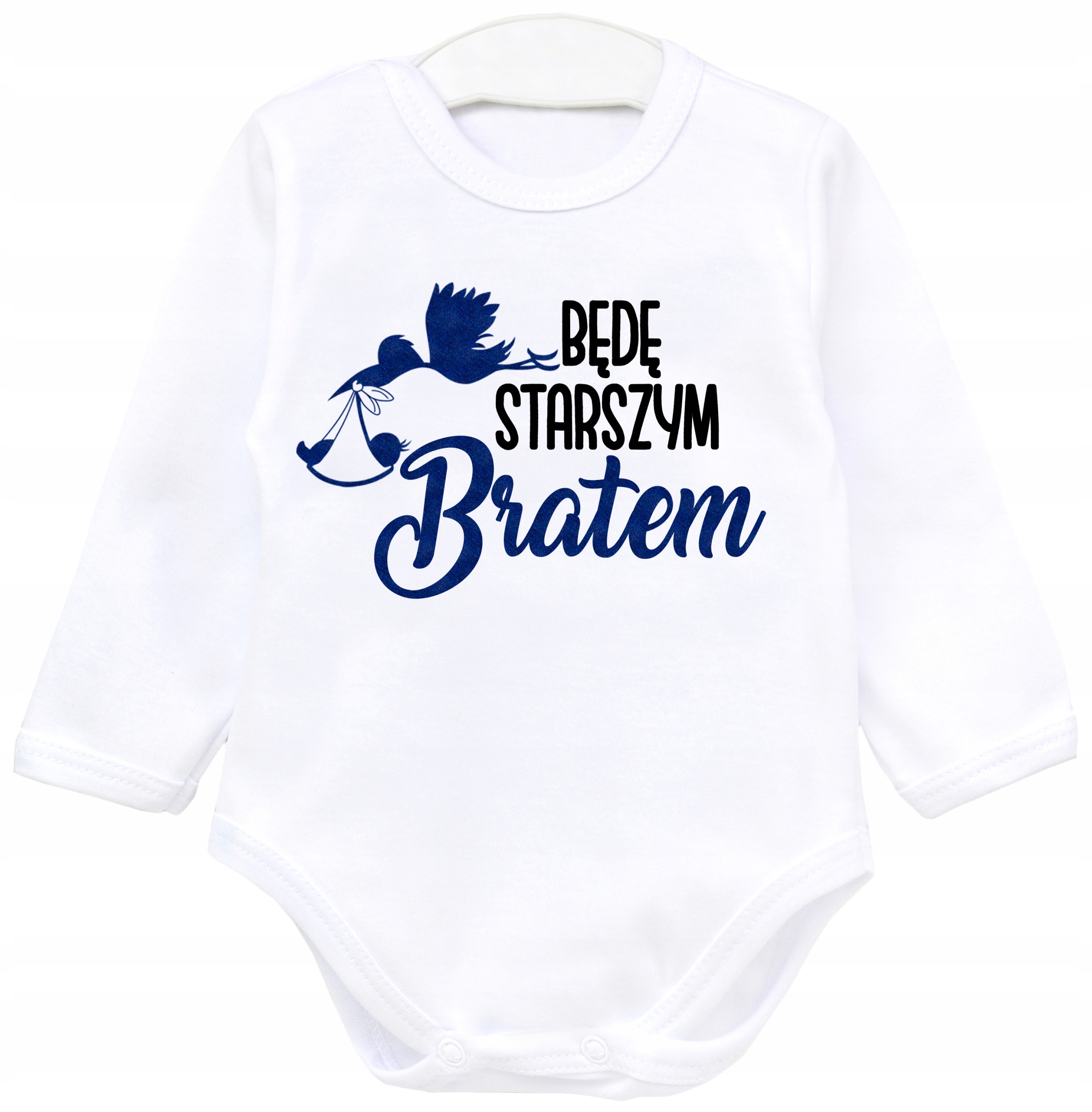 

Body dł rękaw napisy Będę starszym bratem r. 80