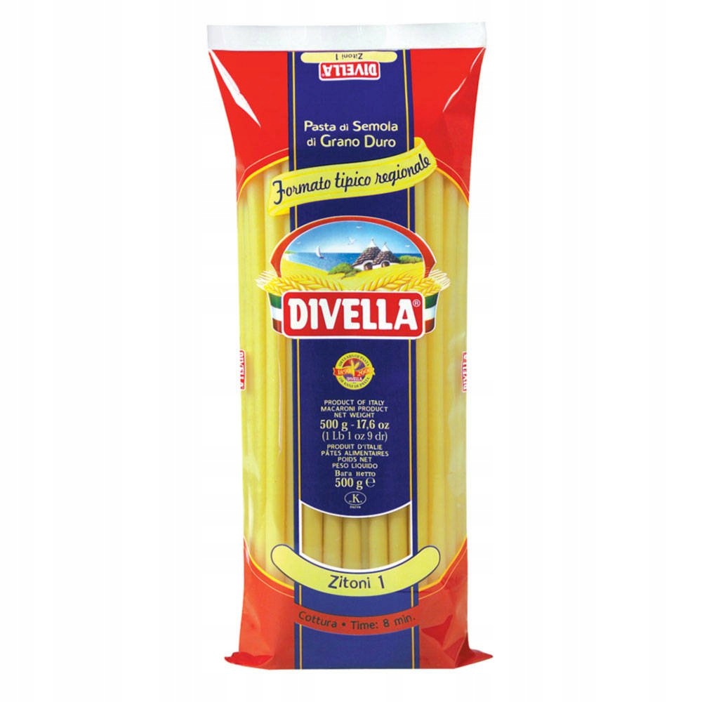 Levně 5X Divella Formati Speciali Zitoni 500 Gr