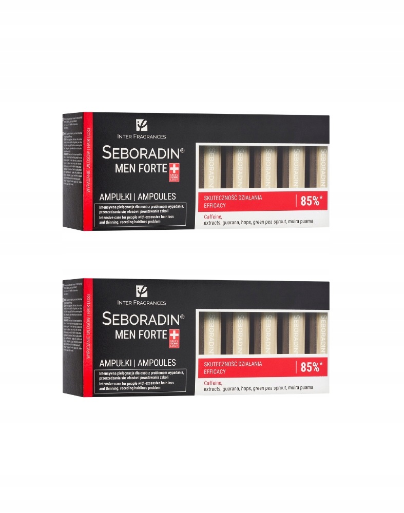 Ampulky proti vypadávání vlasů pro muže Seboradin Men 14 x 5,5 ml