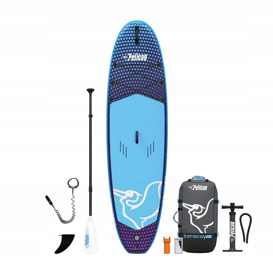 Deska Sup Do Pływania Pompowana Boracay 10.4 Pelican Zestaw 315cm
