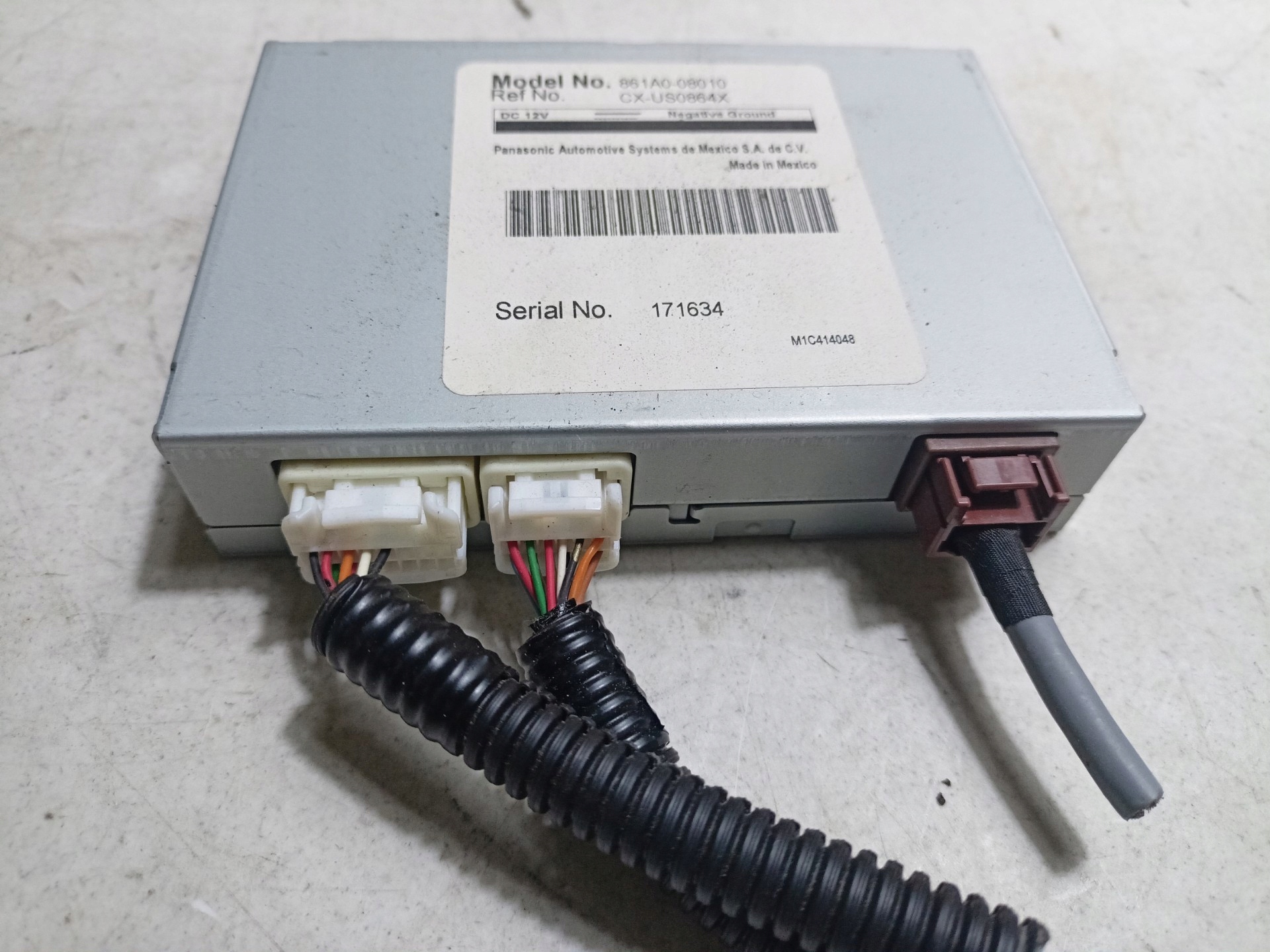 modulo multimedia Toyota Sienna 3 2011 861A0-08010