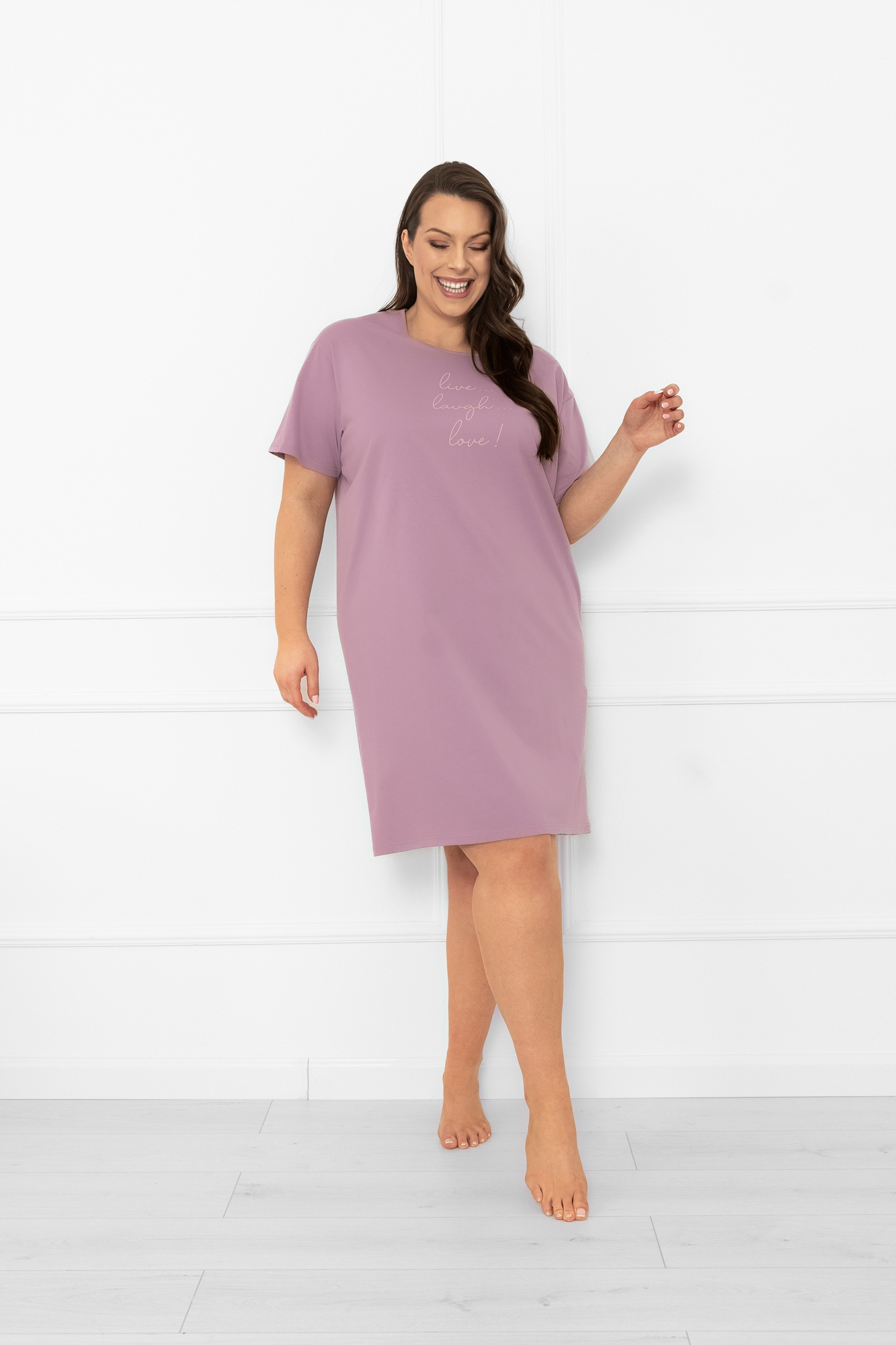 Dámská Košile s krátkým noční Ksara XL