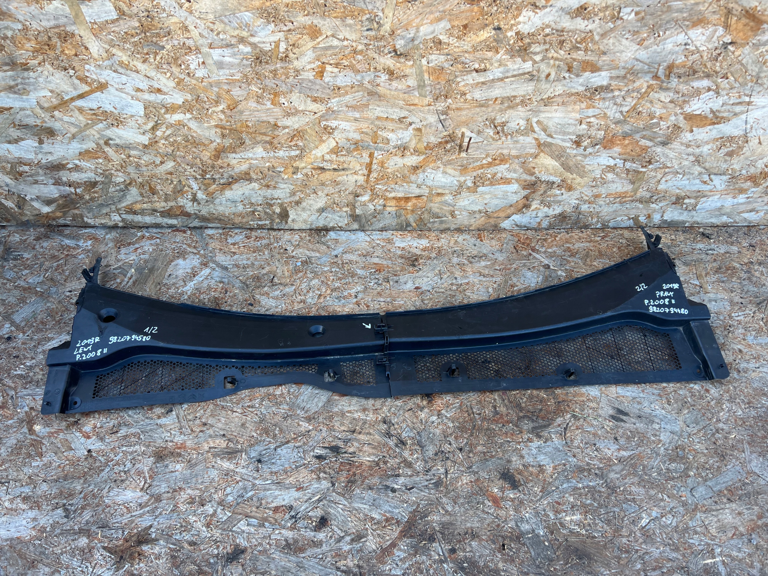 torpédo plastové KOMPLET PEUGEOT 208 2008 II