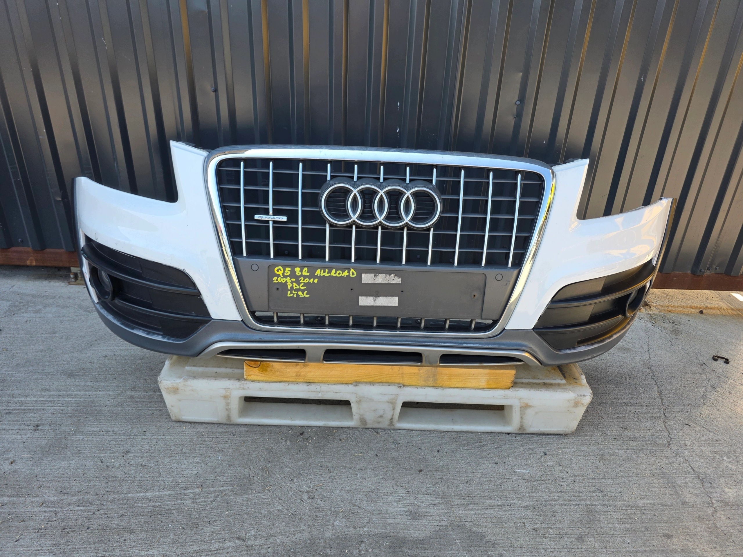 bumper front AUDI Q5 8R ALLROAD PDC LY9C complete 2008-2012 original !!!