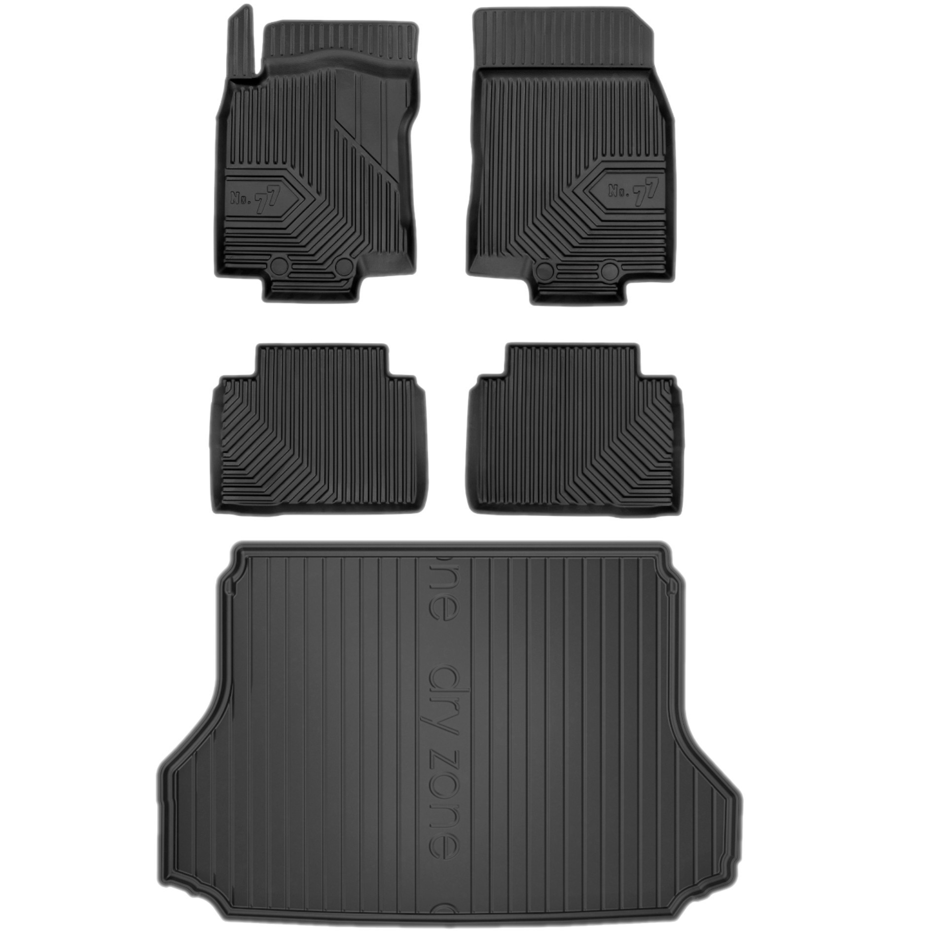 Koberčeky rohož Nissan X-Trail III 13 – horná podlaha