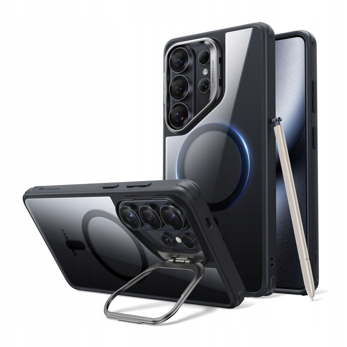 Etui do Samsung S26 Ultra Esr Classic Hybrid z podstawką przezroczyste