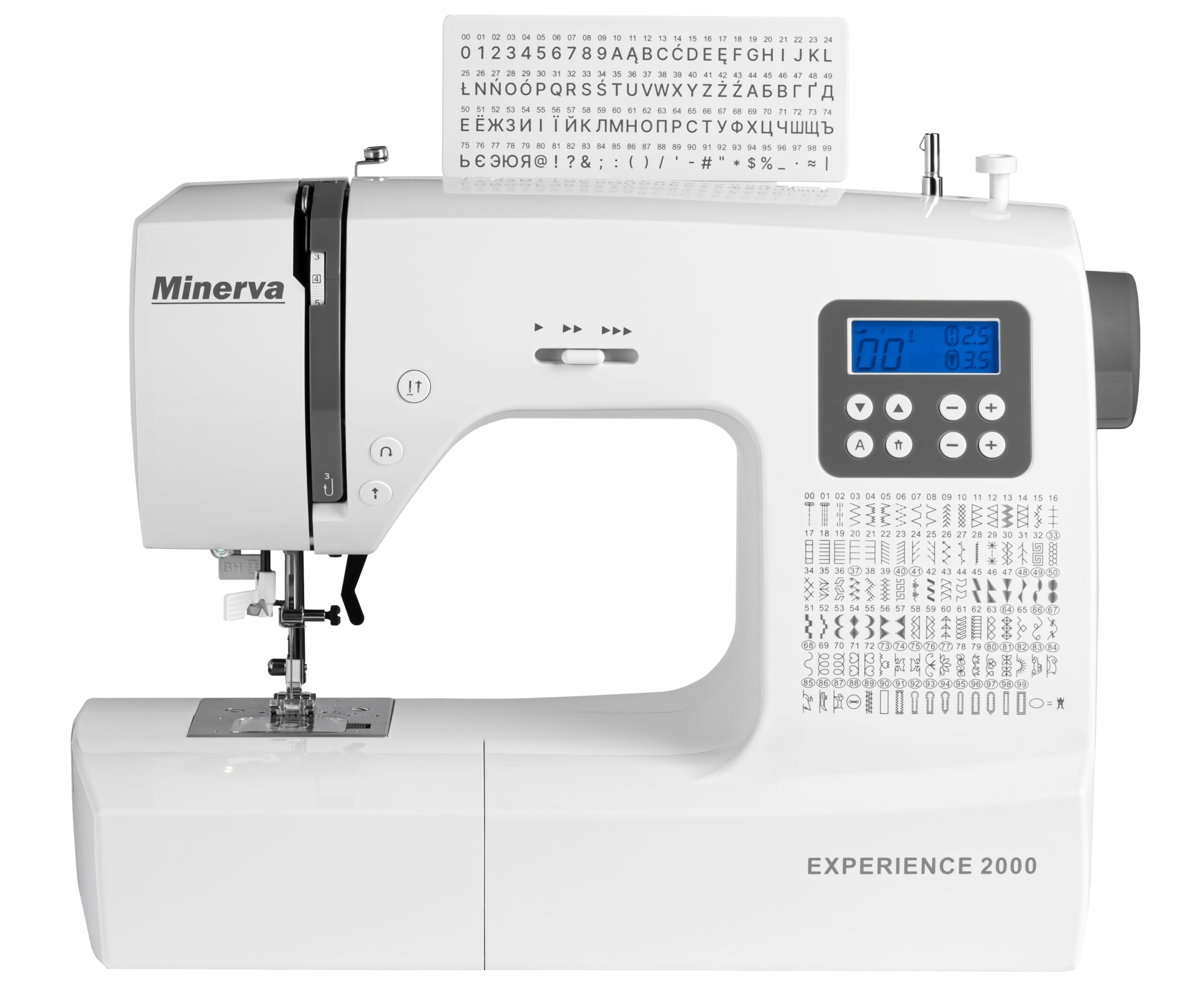 Maszyna do szycia domowa komputerowa mocna Minerva Experience 2000