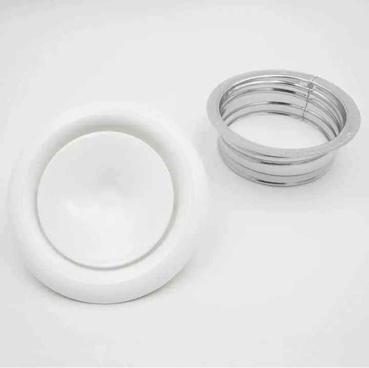 Zawór nawiewny 100 mm, z ramka mont.,kolor biały Marka Havaco