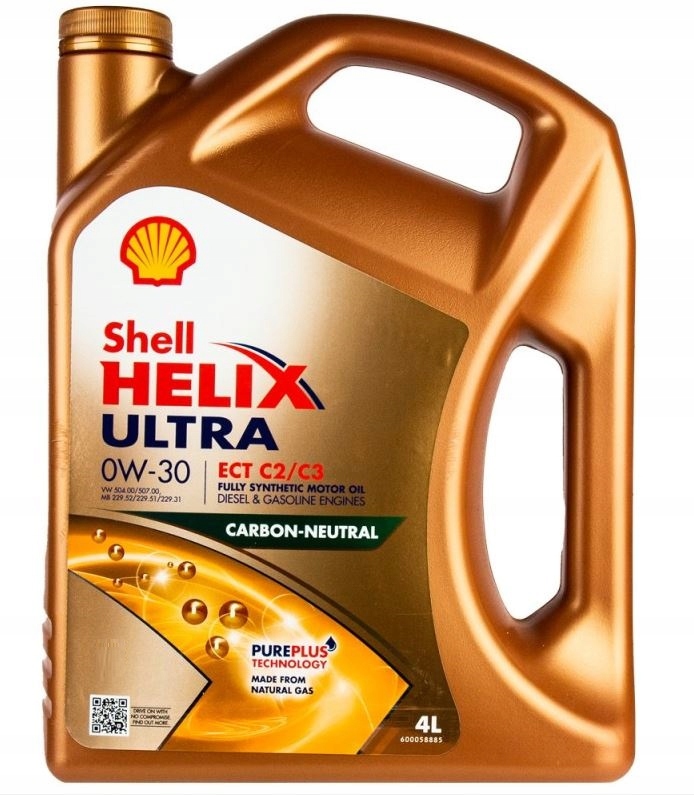 Olej Shell Helix Ultra Ect C2/C3 0W-30 4L