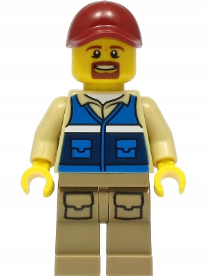 

Minifigurka cty1298 Lego City Ratownik Przyrody