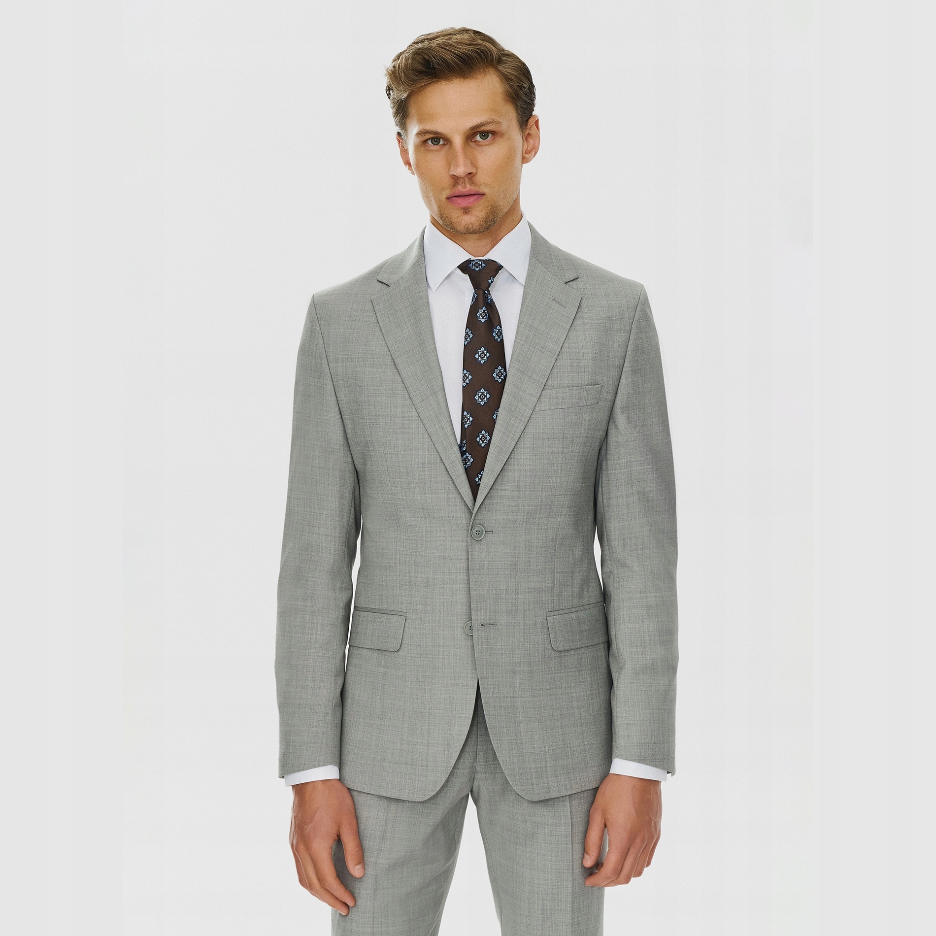 Pánské šedé sako Pako Lorente , vel 48/182