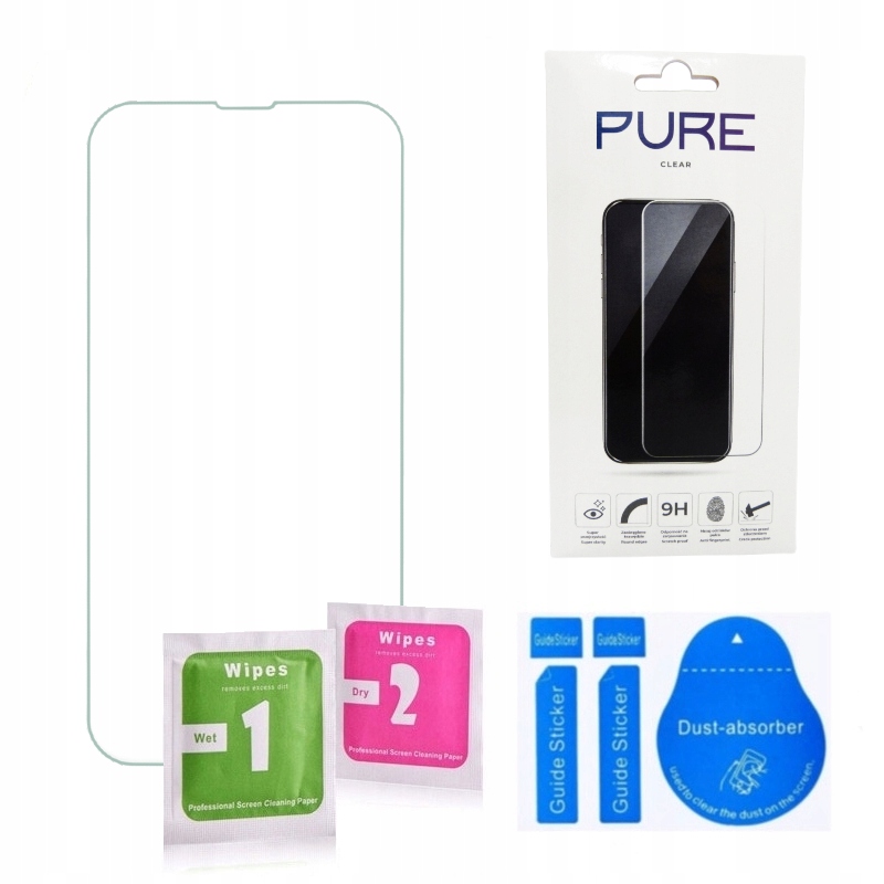 Szkło hartowane iPhone 13/13Pro/14 Pure Clear Rodzaj szkło hartowane