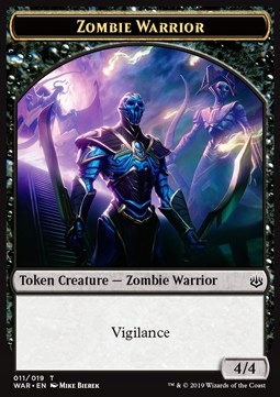 Zombie Warrior Token War stan Ex Gratisy Pjotrekkk