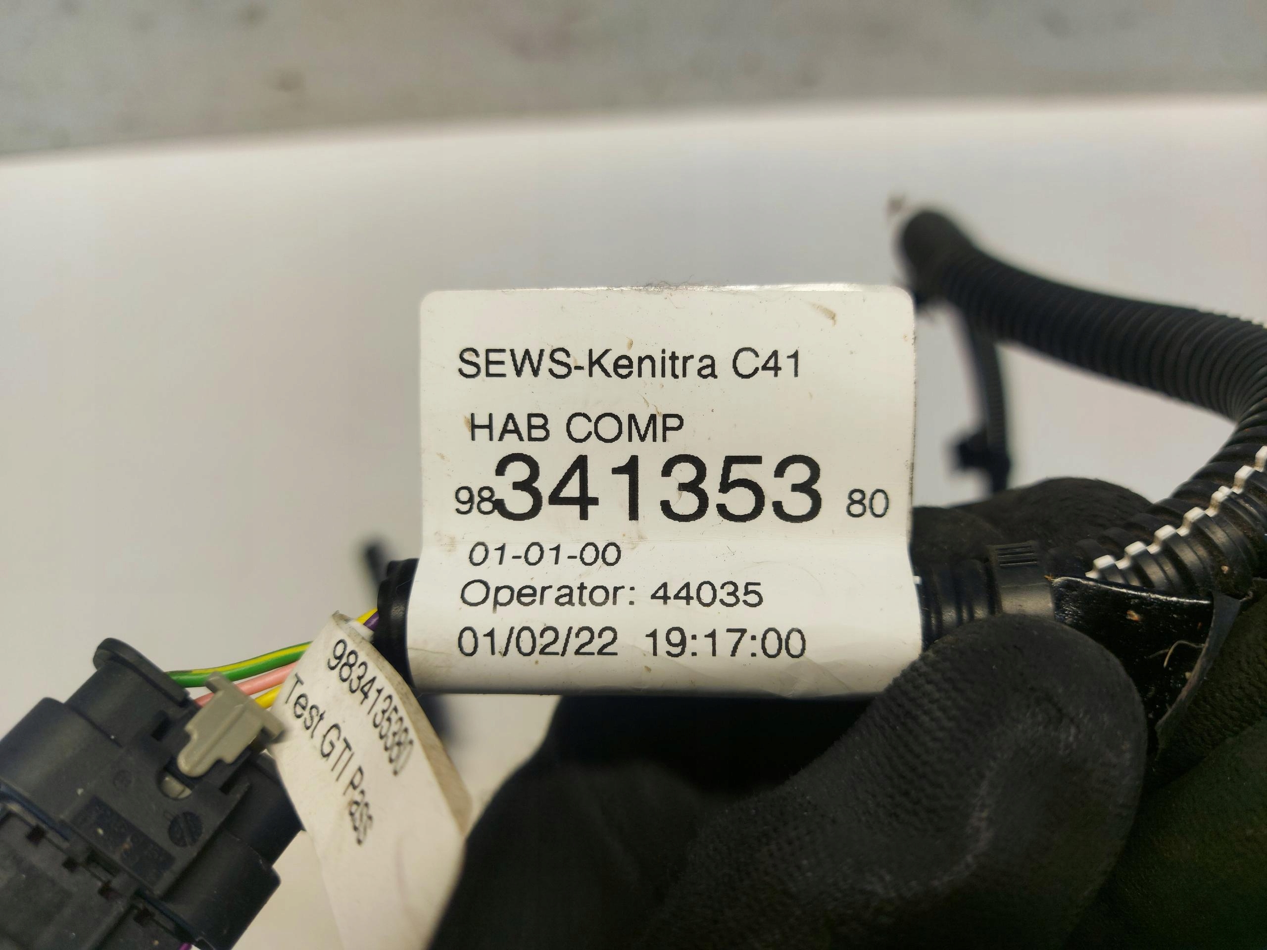 Citroen C4 III bundle supports rear part aerial 9834135380