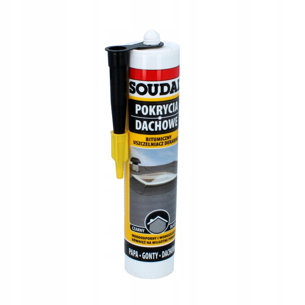 SOUDAL uszczelniacz dekarski bitumiczny CZARNY Kolor czarny