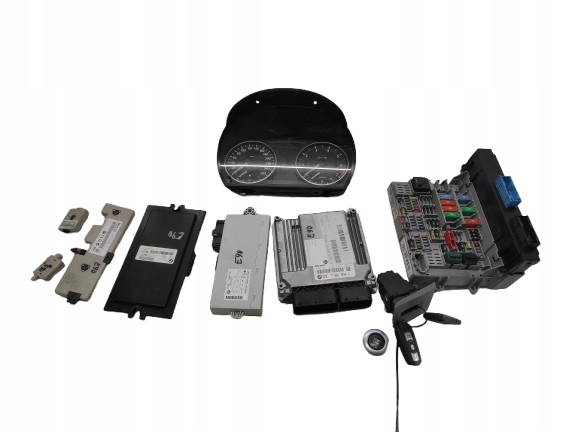 BMW 3 E90 04- 2.0B N46 AUTOMAT ZESTAW STARTOWY STEROWNIK 7561834