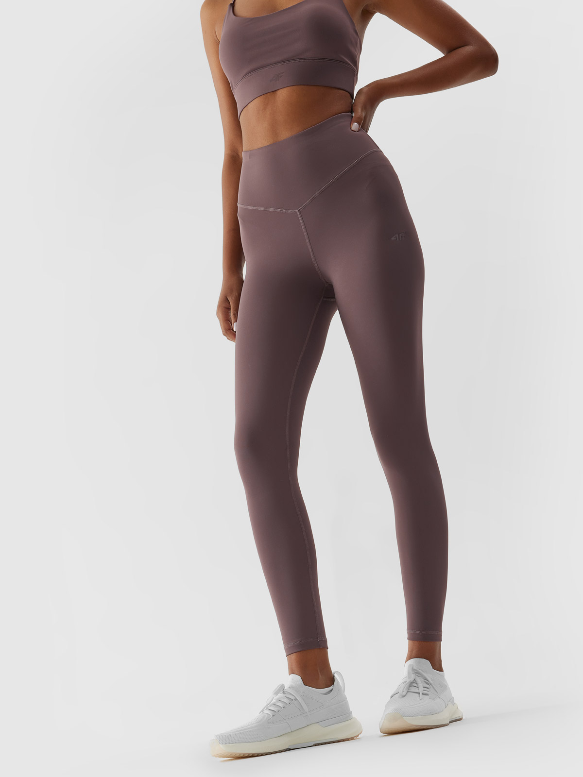LEGGINSY SPORTOWE DO BIEGANIA FITNESS DAMSKIE 4F r. XS Marka 4F