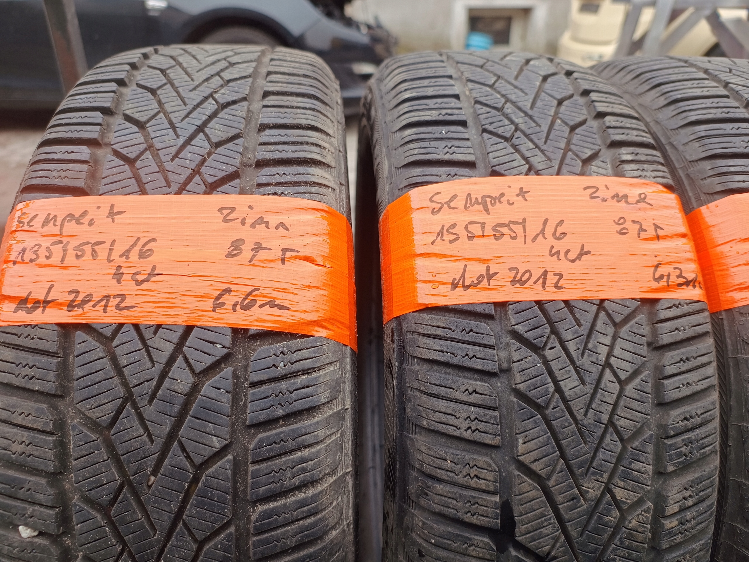 4x Semperit Speed - Grip 2 195/55/16 Sezon zimowe