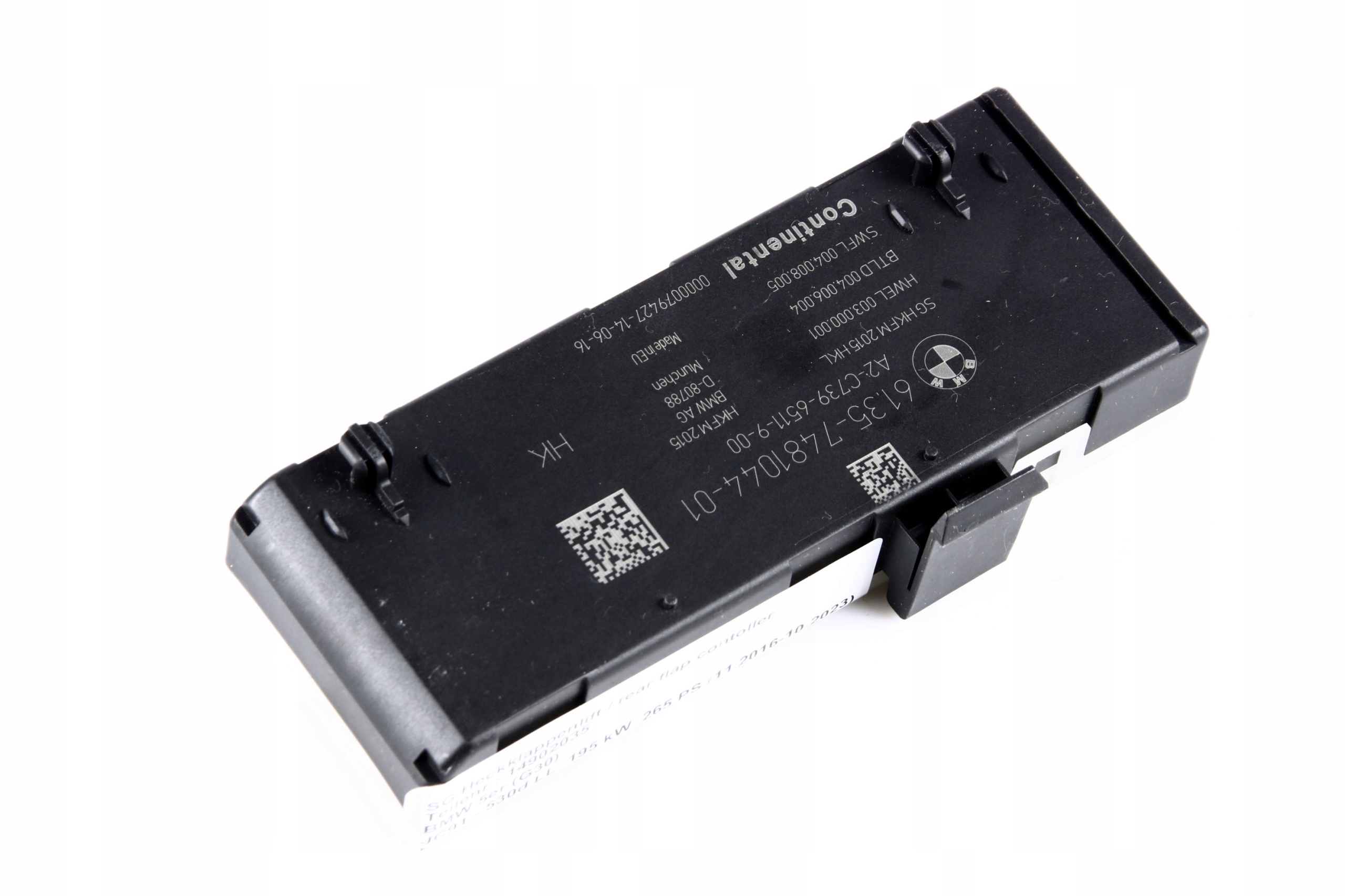 BMW G30 G31 Bedienteil heckklappe heck hinten 7481044